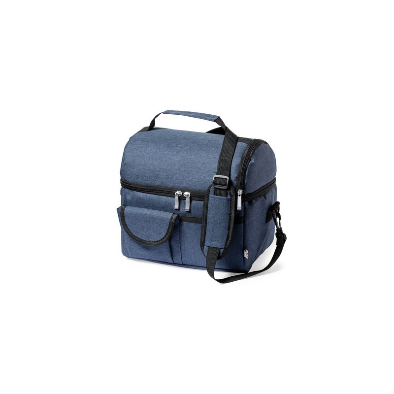 Glacière Éco-responsable Personnalisée Isotherme Gunnur Matières : PEVA Couleurs : gris objet promotionnel éco-responsable