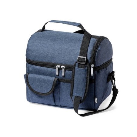 Glacière Éco-responsable Personnalisée Isotherme Gunnur Matières : PEVA Couleurs : gris objet promotionnel éco-responsable