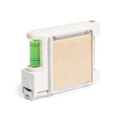Mètre Ruban Éco-responsable Multifonction Personnalisé 3m - Sanwel Matières : ABS Couleurs : naturel
