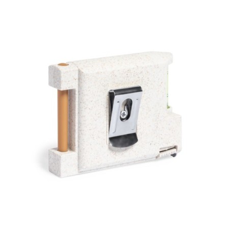 Mètre Ruban Éco-responsable Multifonction Personnalisé 3m - Sanwel Matières : ABS Couleurs : naturel marquage laser ultra précis