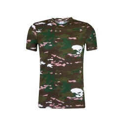 T-Shirt Personnalisé Adulte en Coton 100% Camouflage - Sunt Matières : coton Taille textile : S 2