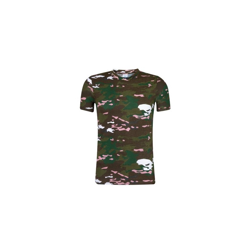 T-Shirt Personnalisé Adulte en Coton 100% Camouflage - Sunt Matières : coton Taille textile : XL livraison express 24h 48h