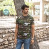 T-Shirt Personnalisé Adulte en Coton 100% Camouflage - Sunt Matières : coton Taille textile : L impression haute définition