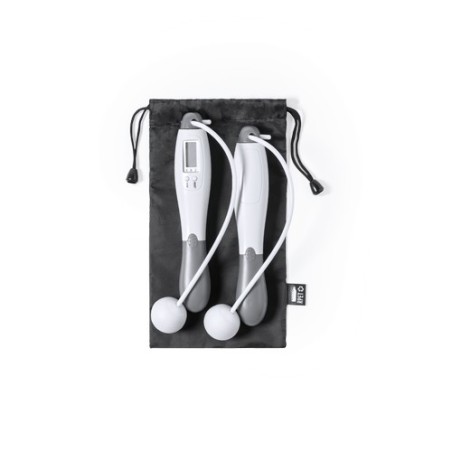 Corde à Sauter Digitale Personnalisée pas cher - Grimluck Couleurs : blanc livraison express 24h 48h