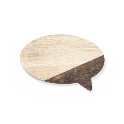 Magnét Personnalisé en Bois Unique - Cadeau d'entreprise Talier Matières : bois 2