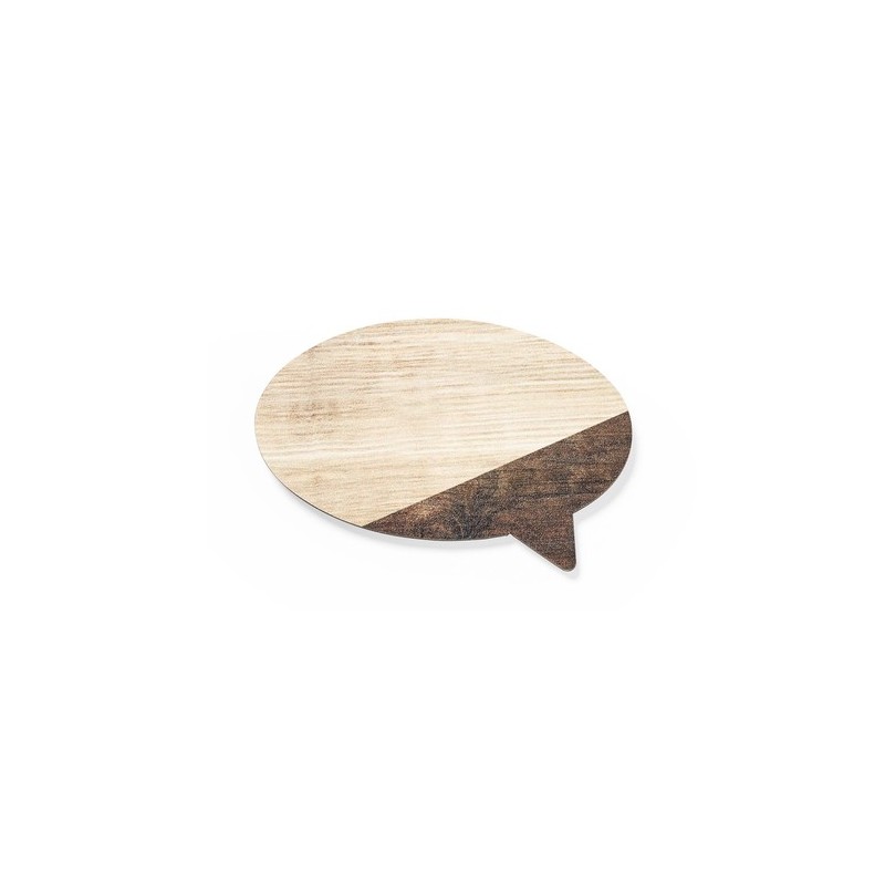 Magnét Personnalisé en Bois Unique - Cadeau d'entreprise Talier Matières : bois personnalisable avec votre logo