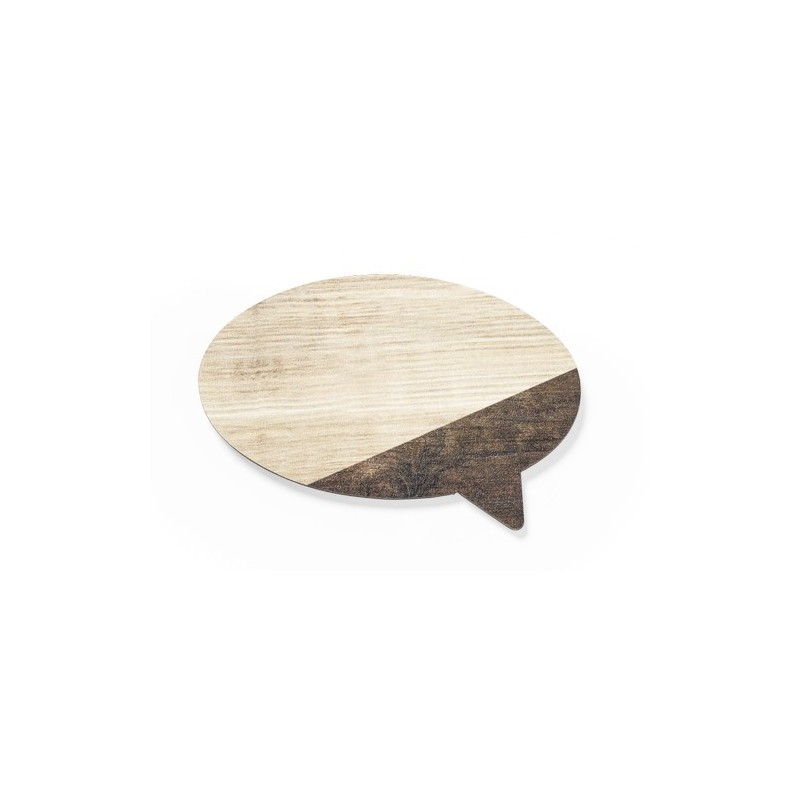 Magnét Personnalisé en Bois Unique - Cadeau d'entreprise Talier Matières : bois impression haute définition