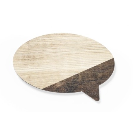 Magnét Personnalisé en Bois Unique - Cadeau d'entreprise Talier Matières : bois impression haute définition