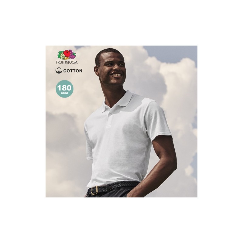 Polo Adulte Blanc Original - Élégance et Confort