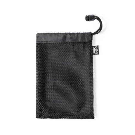 Serviette Absorbante Éco-responsable Personnalisée - Slash Couleurs : blanc Matières : polyester recyclé cadeau affaires élégant