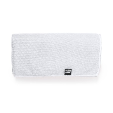 Serviette Absorbante Éco-responsable Personnalisée - Slash Couleurs : rouge Matières : polyester recyclé marquage couleur éclata
