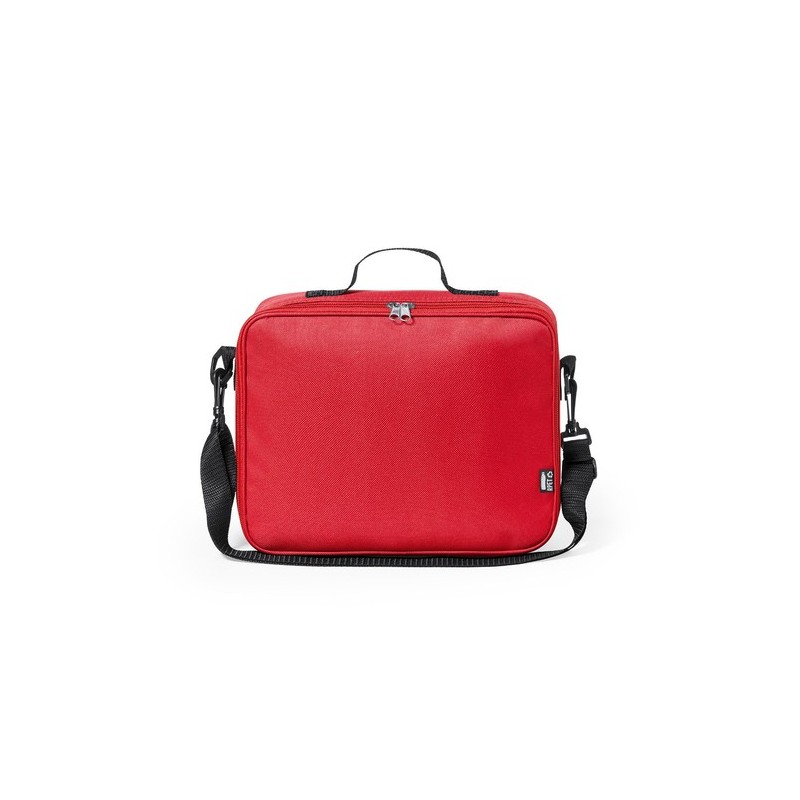 Glacière Éco-responsable Personnalisée Isotherme Aitanax Matières : aluminium Couleurs : rouge