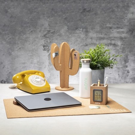 Tapis de Bureau Hanlax en Liège Naturel