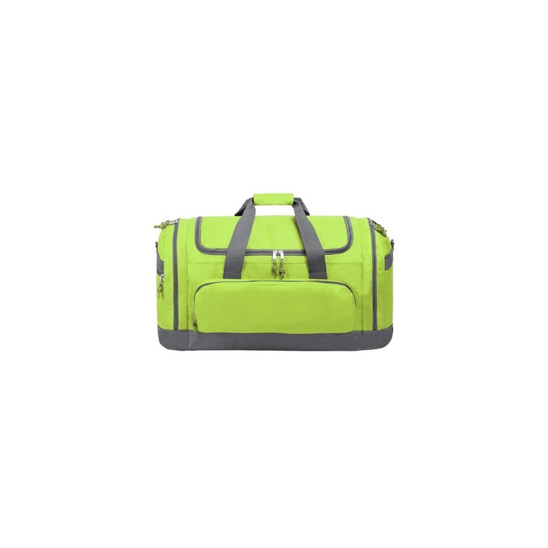 Sac de Sport Durable Personnalisé Melbor Matières : polyester Couleurs : rouge objet promotionnel éco-responsable