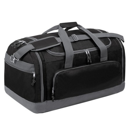 Sac de Sport Durable Personnalisé Melbor Matières : polyester Couleurs : noir accessoire événementiel unique