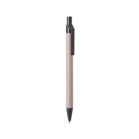 Stylo Éco-responsable Personnalisé Cadeau d'Entreprise - Vatum Matières : carton recyclé Couleurs : rouge personnalisable avec v