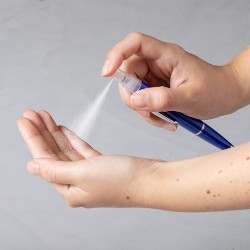 Stylo Vaporisateur Pratique Publicitaire Tromix Couleurs : bleu objet publicitaire robuste
