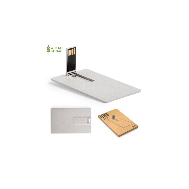 Clé USB Éco-responsable 16GB Personnalisée Cadeau d'Entreprise Glyner Matières : ABS cadeau entreprise pas cher
