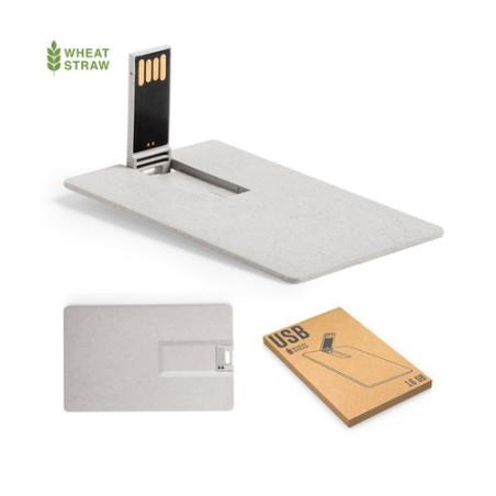Clé USB Éco-responsable 16GB Personnalisée Cadeau d'Entreprise Glyner Matières : ABS cadeau entreprise pas cher