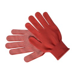 Gants Personnalisés Éco-responsables Accessoire de Mode Hetson Matières : nylon Couleurs : rouge