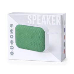 Haut-Parleur Bluetooth Personnalisé de Kafin Matières : polyester Couleurs : bleu marquage couleur éclatante