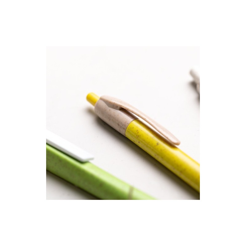 Stylo Éco-responsable Personnalisé Objets Publicitaires - Rosdy Matières : ABS Couleurs : naturel impression haute définition