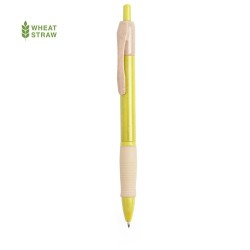 Stylo Éco-responsable Personnalisé Objets Publicitaires - Rosdy Matières : ABS Couleurs : jaune accessoire événementiel unique