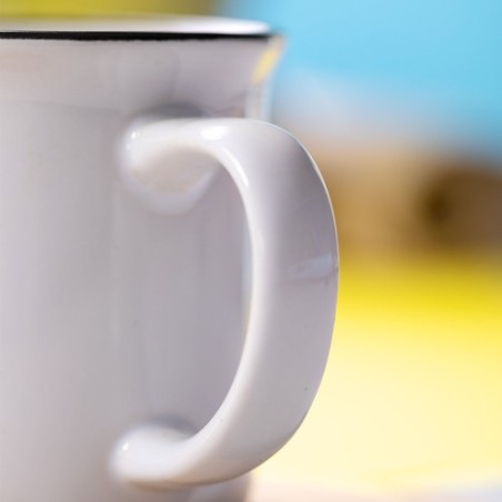 Tasse personnalisable de sublimation unique - Gover Matières : céramique Couleurs : bleu goodies entreprise design