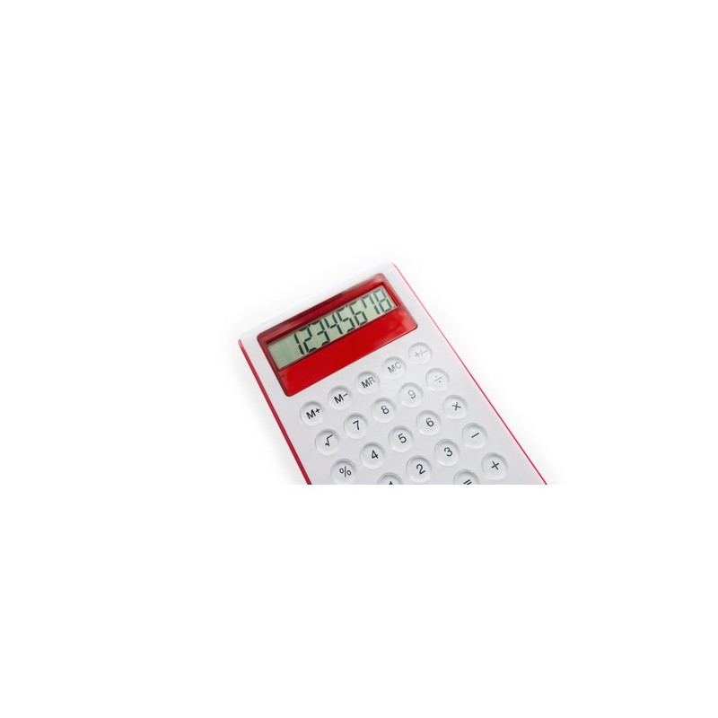 Calculatrice personnalisée  - Myd Couleurs : rouge accessoire événementiel unique