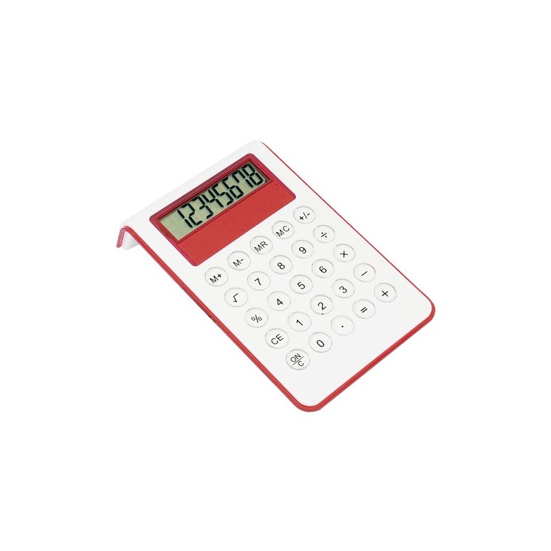 Calculatrice personnalisée  - Myd Couleurs : rouge impression haute définition