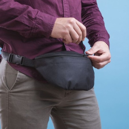 Sac Banane Personnalisé Élégant et Polyvalent Zunder - pas cher Matières : polyester Couleurs : bleu marine accessoire événement