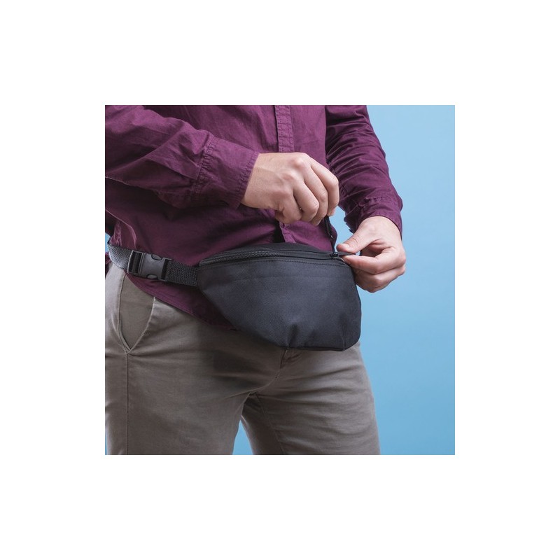 Sac Banane Personnalisé Élégant et Polyvalent Zunder - pas cher Matières : polyester Couleurs : rouge cadeau collaborateur premi