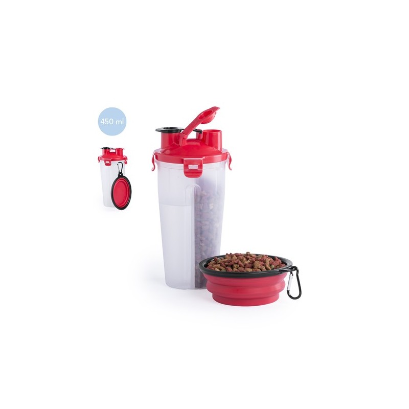 Set Pratique Personnalisé d'Accessoires pour Animaux de Compagnie Matsen Couleurs : rouge cadeau entreprise pas cher