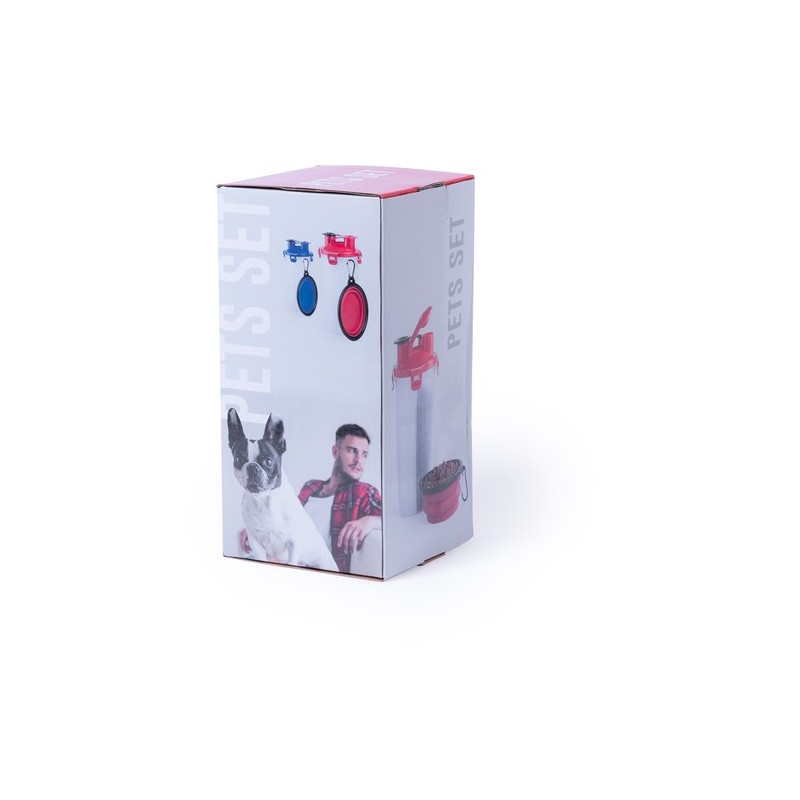 Set Pratique Personnalisé d'Accessoires pour Animaux de Compagnie Matsen Couleurs : rouge cadeau affaires élégant