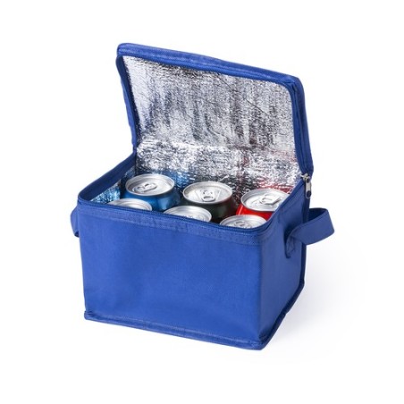 Glacière Isotherme Pratique Personnalisée - Hertum Matières : aluminium Couleurs : noir personnalisation sur mesure