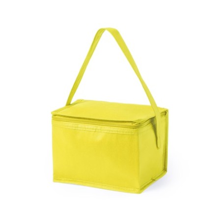 Glacière Isotherme Pratique Personnalisée - Hertum Matières : aluminium Couleurs : jaune impression haute définition