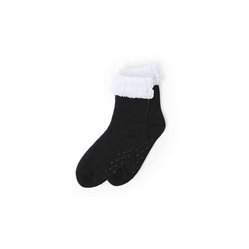 Chaussettes Antidérapantes Personnalisées pas cher - Molbik Matières : polyester Couleurs : bleu personnalisation rapide en Fran