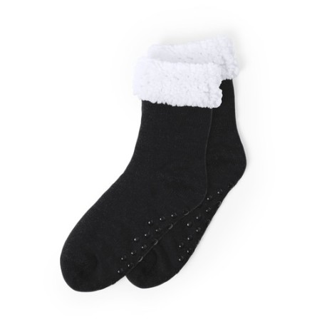 Chaussettes Antidérapantes Personnalisées pas cher - Molbik Matières : polyester Couleurs : rouge marquage couleur éclatante