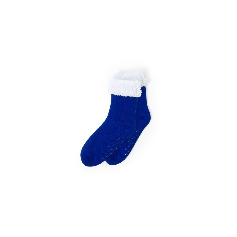 Chaussettes Antidérapantes Personnalisées pas cher - Molbik Matières : polyester Couleurs : rouge goodies publicitaire événement