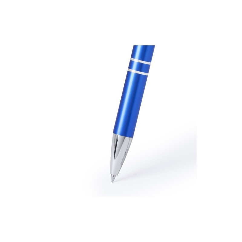 Stylo Bille Personnalisé Trocum Matières : aluminium Couleurs : gris cadeau client original