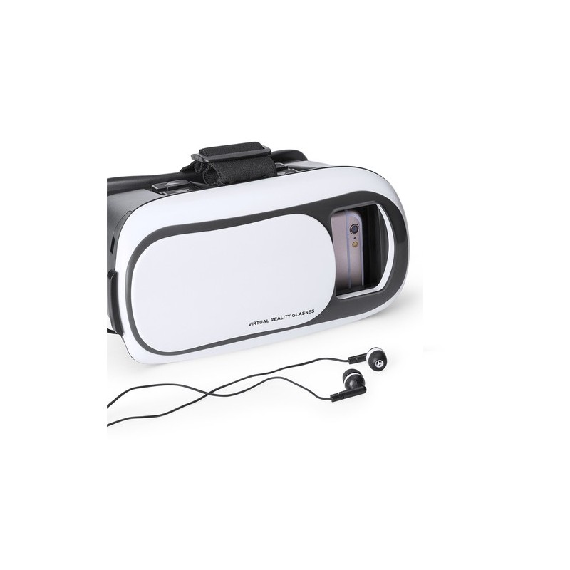 Lunettes VR Personnalisées Économiques pour une Immersion Totale - Bercley Couleurs : blanc objet promotionnel éco-responsable