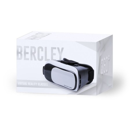 Lunettes VR Personnalisées Économiques pour une Immersion Totale - Bercley Couleurs : blanc cadeau entreprise pas cher