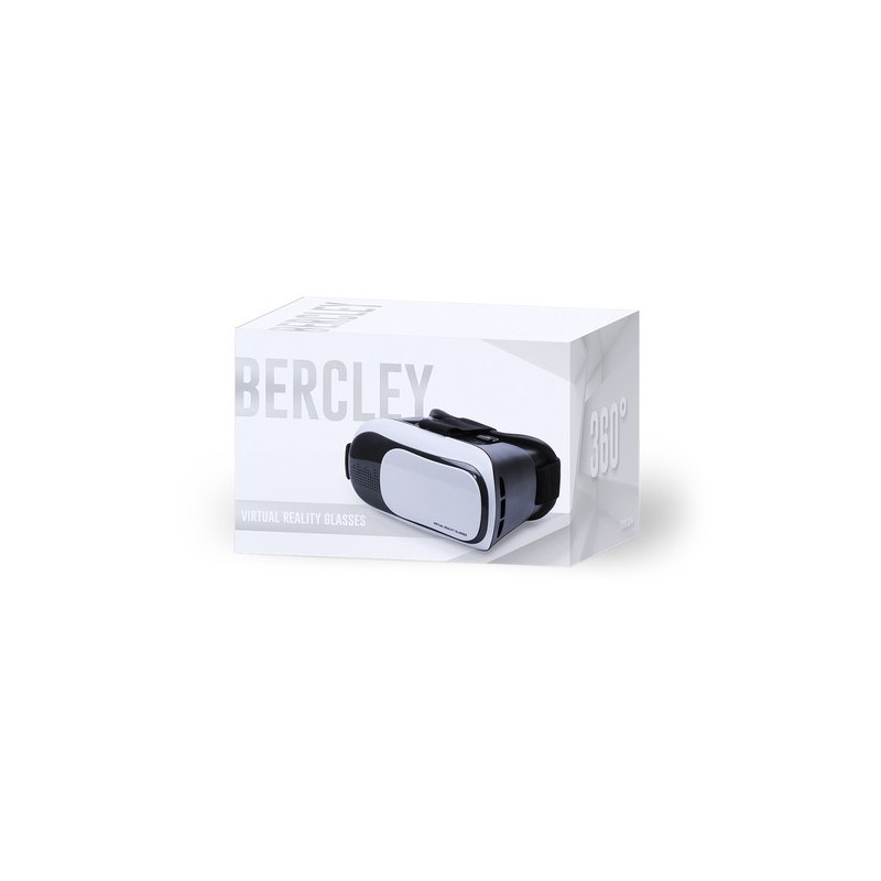 Lunettes VR Personnalisées Économiques pour une Immersion Totale - Bercley Couleurs : blanc marquage laser ultra précis