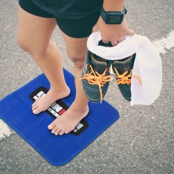 Tapis de fitness personnalisé Misbiz impression haute définition