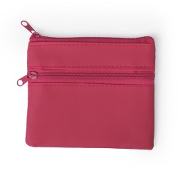 Porte Monnaie Personnalisé Éco-responsable Cadeau Publicitaire Ralf Matières : PU Couleurs : fuchsia objet promotionnel éco-resp