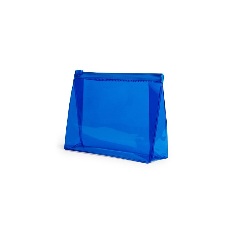 Nécessaire Pratique Élégante Personnalisé - Iriam Matières : PVC Couleurs : bleu