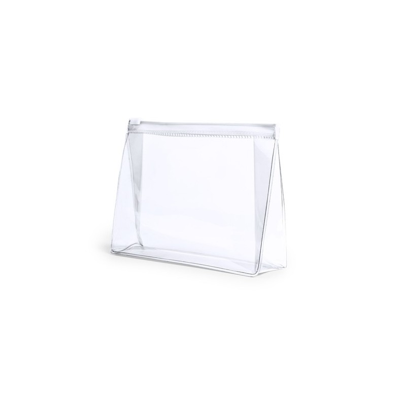 Nécessaire Pratique Élégante Personnalisé - Iriam Matières : PVC Couleurs : bleu objet promotionnel éco-responsable