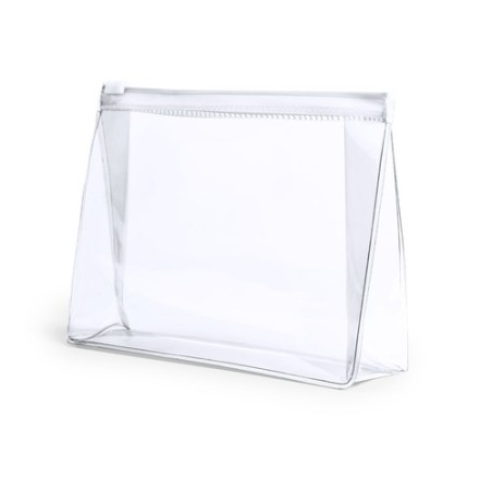 Nécessaire Pratique Élégante Personnalisé - Iriam Matières : PVC Couleurs : bleu objet promotionnel éco-responsable