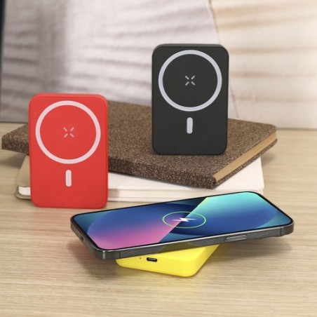 Power Bank Personnalisé Pas Cher Tudelak Couleurs : noir cadeau affaires élégant