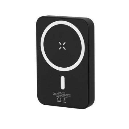 Power Bank Personnalisé Pas Cher Tudelak Couleurs : blanc objet promo petit budget
